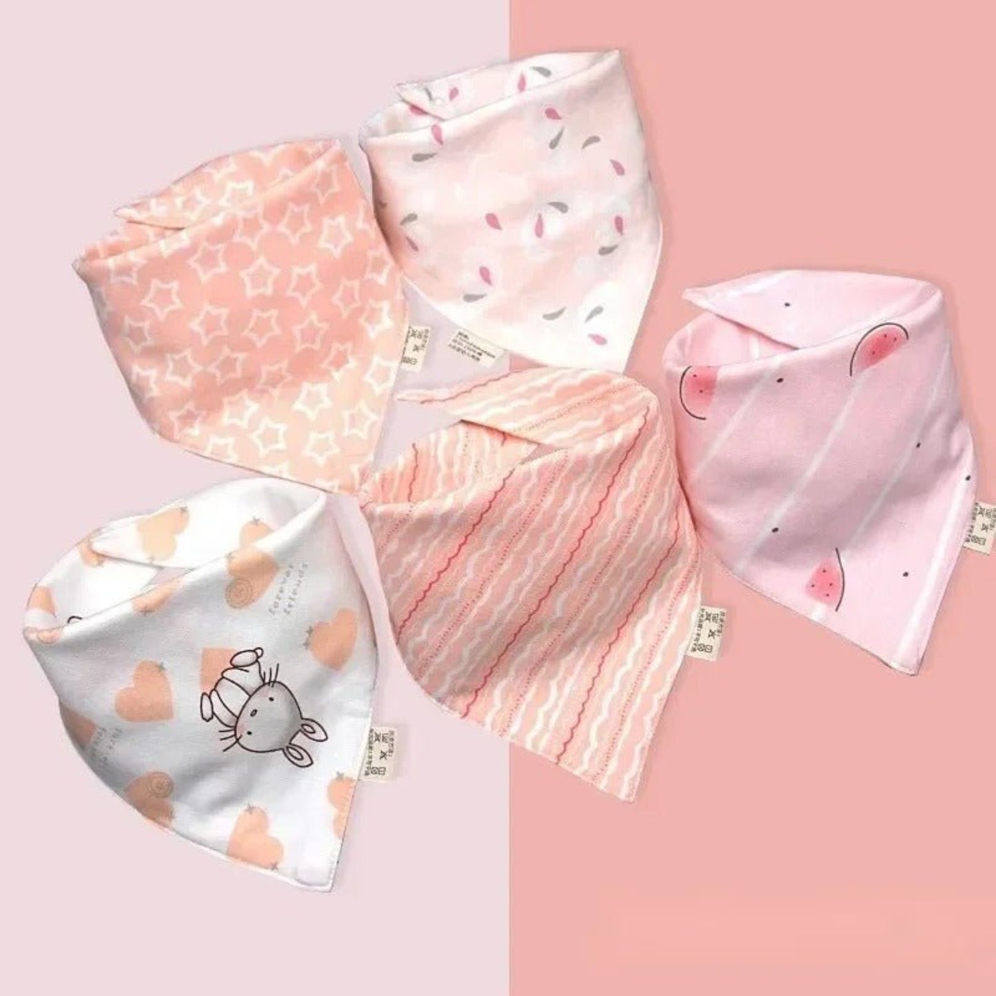 Bavoir bandana | Élégance Absorbante