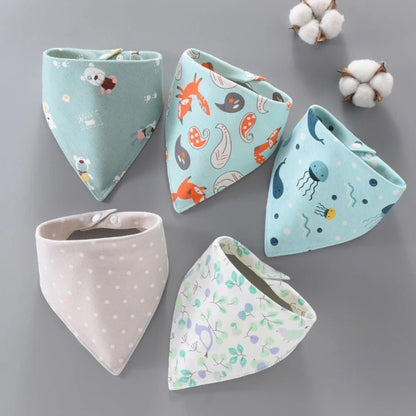 Bavoir bandana | Élégance Absorbante