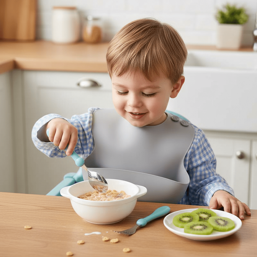 Couvert pour bebe | Cuillère et fourchette de grand