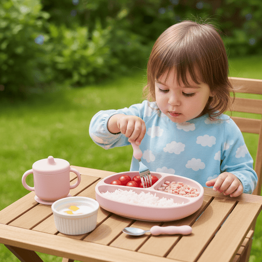 Couvert pour bebe | Cuillère et fourchette de grand