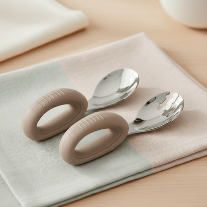 couverts bebe | Poignée grip