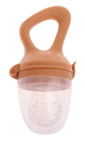 présentation de la grignoteuse bébé securdent coloris marron