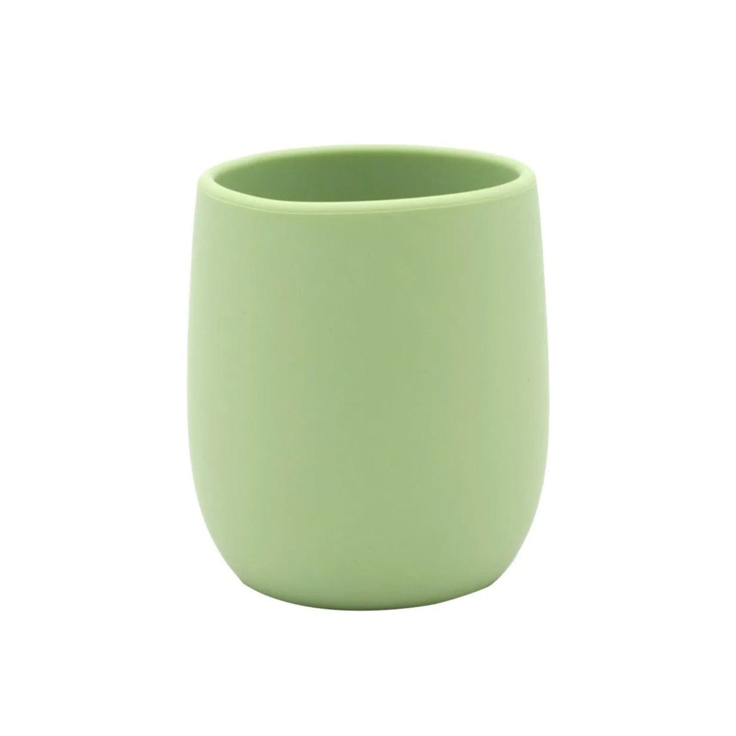 verre bebe mini silicone vert
