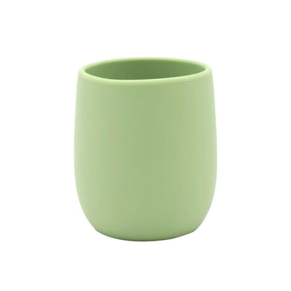 verre bebe mini silicone vert