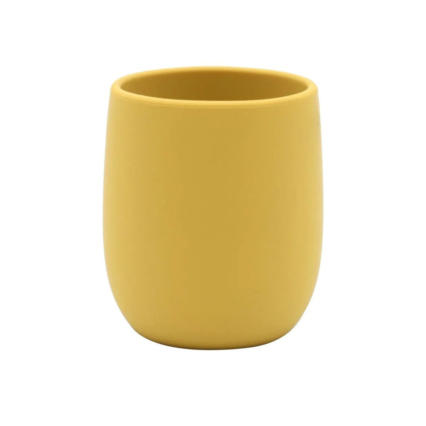 verre bebe mini silicone jaune