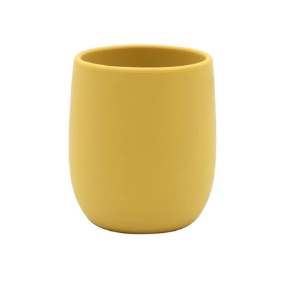 verre bebe mini silicone jaune